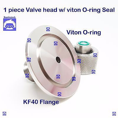 KF40 flange stainless steel vacuum vent valve or relief valve chamber venting