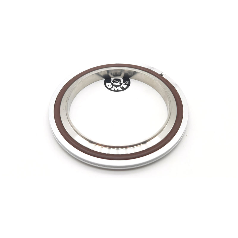 ISO-K ISO-F LF 63 flange vacuum centering ring, inner SS304 outer Al O-ring viton