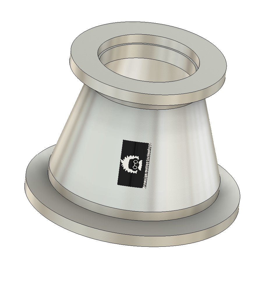 KF40 TO KF25, CONICAL REDUCER, STAINLESS STEEL